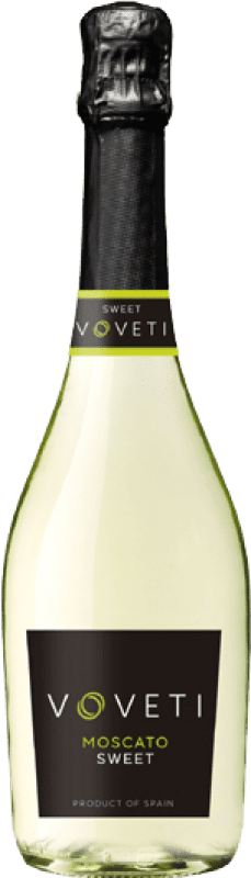 6,95 € Envio grátis | Espumante branco Eugenio Collavini Voveti Sweet Doce Itália Mascate Garrafa 75 cl