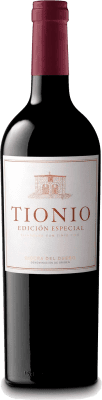 13,95 € Envío gratis | Vino tinto Tionio Edición Especial Crianza D.O. Ribera del Duero Castilla y León España Tempranillo Botella 75 cl