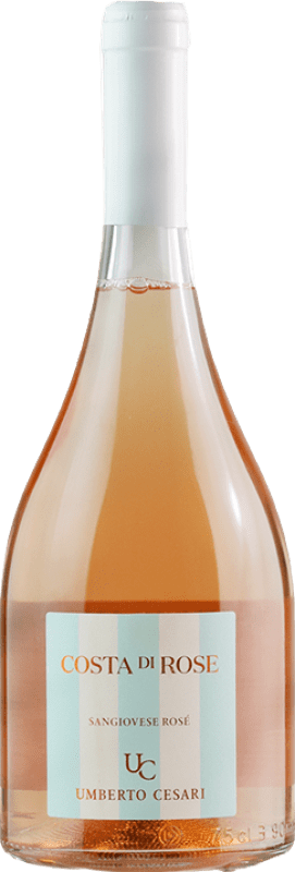 178,95 € Free Shipping | Rosé Wine Umberto Cesari Costa di Rose Rosé Emilia-Romagna Italy Sangiovese Jéroboam-Double Magnum Bottle 3 L