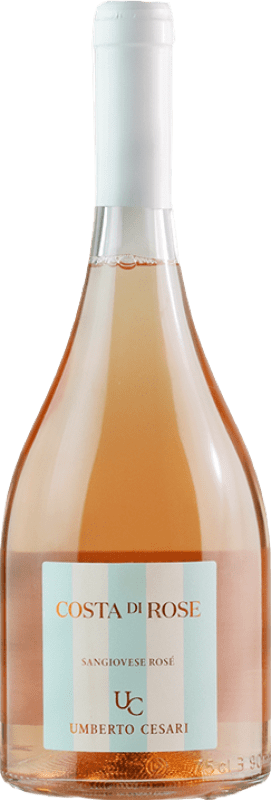 145,95 € 免费送货 | 玫瑰酒 Umberto Cesari Costa di Rose Rosé 艾米利亚 - 罗马涅 意大利 Sangiovese 瓶子 Jéroboam-双Magnum 3 L