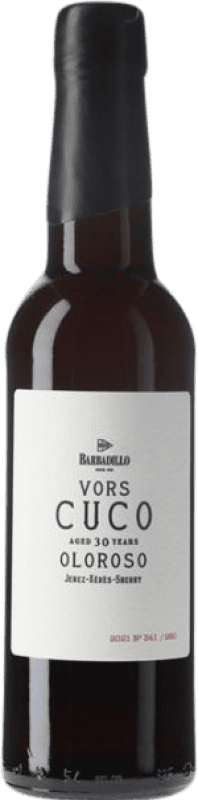 71,95 € Envoi gratuit | Vin Fortifié Barbadillo Cuco Seco — Sec Oloroso D.O. Jerez-Xérès-Sherry Andalousie Espagne Palomino Fino 30 Ans Demi-Bouteille 37 cl