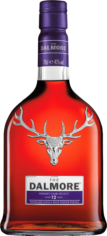97,95 € 免费送货 | 单一麦芽威士忌 Dalmore Sherry Cask Finish — 橡木桶陈酿收尾, 甄选 英国 12 岁 70 cl