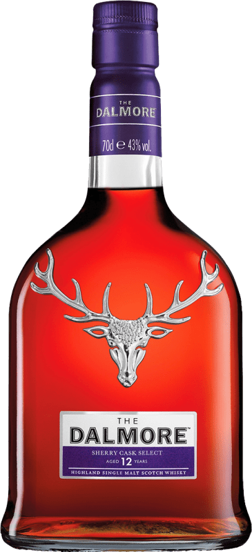 115,95 € Kostenloser Versand | Whiskey Single Malt Dalmore Sherry Cask Select Großbritannien 12 Jahre Flasche 70 cl