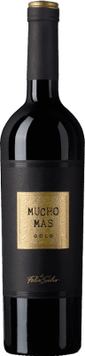 19,95 € Envio grátis | Vinho Tinto Félix Solís Mucho Más Gold — Edição Ouro Espanha Tempranillo 75 cl