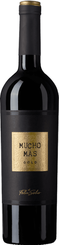 9,95 € Envoi gratuit | Vin rouge Félix Solís Mucho Más Gold Espagne Tempranillo Bouteille 75 cl