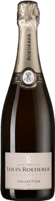 76,95 € Kostenloser Versand | Weißer Sekt Louis Roederer Collection 244 Brut A.O.C. Champagne Champagner Frankreich Spätburgunder, Chardonnay, Pinot Meunier Flasche 75 cl