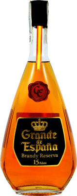 19,95 € Envio grátis | Brandy Conhaque Grande de España Reserva Região de Múrcia Espanha 15 Anos 70 cl