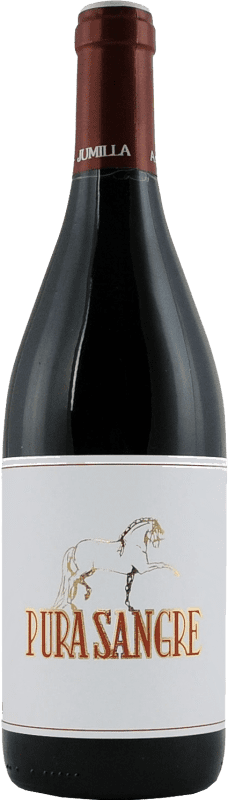 14,95 € Free Shipping | Red wine Asensio Carcelén Pura Sangre Vendimia Tardía Reserve D.O. Jumilla Region of Murcia Spain Monastrell Bottle 75 cl