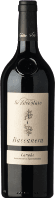 116,95 € Free Shipping | Red wine Lo Zoccolaio Rosso Baccanera D.O.C. Langhe Piemonte Italy Merlot, Cabernet Sauvignon, Nebbiolo, Barbera Magnum Bottle 1,5 L