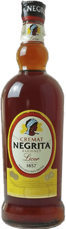 36,95 € Envío gratis | Licores Bardinet Cremat Negrita República Dominicana Botella Especial 2 L