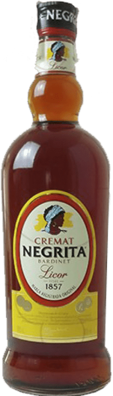 36,95 € Kostenloser Versand | Liköre Bardinet Cremat Negrita Dominikanische Republik Spezialflasche 2 L