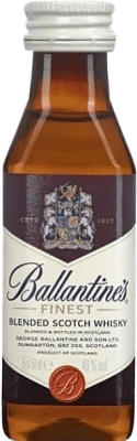 29,95 € 送料無料 | 12個入りボックス ウイスキーブレンド Ballantine's イギリス ミニチュアボトル 5 cl