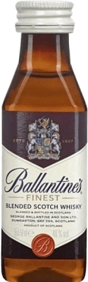 33,95 € Envoi gratuit | Boîte de 12 unités Whisky Blend Ballantine's Royaume-Uni Mini-Bouteille 5 cl