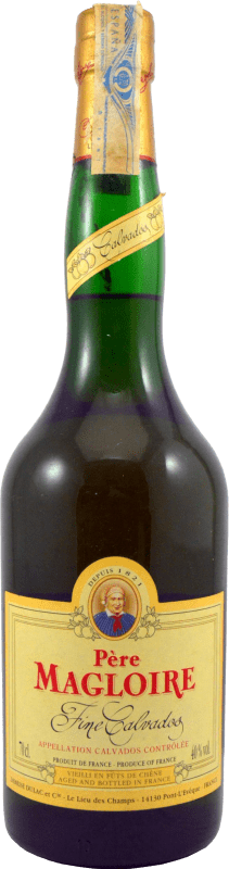 34,95 € Бесплатная доставка | Кальвадос Père Magloire 1990's I.G.P. Calvados Pays d'Auge Франция Бутылка 70 cl Коллекционный экземпляр Не предназначен для употребления
