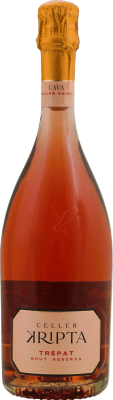 17,95 € 送料無料 | ロゼスパークリングワイン Agustí Torelló Kripta Rosat Brut 予約 D.O. Cava カタロニア スペイン Trepat ボトル 75 cl