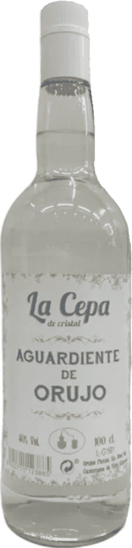 14,95 € Free Shipping | Pomace Brandy La Cepa de Cristal Spain Bottle 1 L