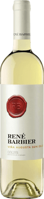 4,95 € 送料無料 | 白ワイン René Barbier Viña Augusta セミドライ セミスイート D.O. Catalunya カタロニア スペイン Macabeo, Xarel·lo, Parellada, Muscat ハーフボトル 37 cl