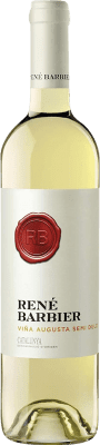 6,95 € Kostenloser Versand | Weißwein René Barbier Viña Augusta Halbtrocken Halbsüß D.O. Catalunya Katalonien Spanien Muscat von Alexandria, Macabeo, Xarel·lo, Parellada Halbe Flasche 37 cl