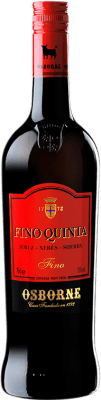 6,95 € 送料無料 | 酒精強化ワイン Osborne Quinta D.O. Manzanilla-Sanlúcar de Barrameda アンダルシア スペイン Palomino Fino ハーフボトル 37 cl