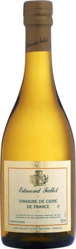 7,95 € Envío gratis | Vinagre Edmond Fallot Francia Botella Medium 50 cl Manzana, Cider — Sidra
