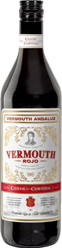 5,95 € Envoi gratuit | Vermouth Alvear Rojo Conde de la Cortina Andalousie Espagne Bouteille 1 L
