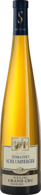 43,95 € Envío gratis | Vino blanco Domaines Schlumberger Saering A.O.C. Alsace Grand Cru Alsace Francia Riesling Botella 75 cl