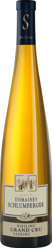 43,95 € Spedizione Gratuita | Vino bianco Domaines Schlumberger Kitterlé A.O.C. Alsace Grand Cru Alsazia Francia Riesling Bottiglia 75 cl
