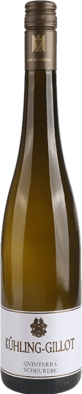 13,95 € 免费送货 | 白葡萄酒 Kühling-Gillot Qvinterra Q.b.A. Rheinhessen 莱茵兰 - 普法尔茨 德国 Scheurebe — 舒雷贝 Eco — 生态 有机 天然 75 cl
