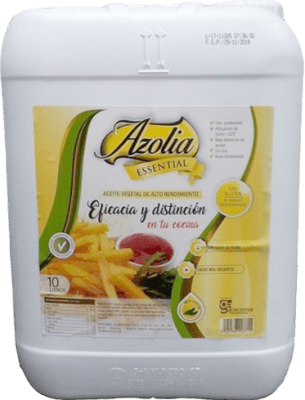 44,95 € Free Shipping | Cooking Oil Azahar Azolia. Essential Vegetal 100 Spain Carafe 10 L