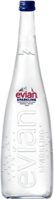 48,95 € 送料無料 | 12個入りボックス 水 Evian Sparkling フランス ボトル 75 cl