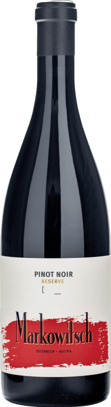 64,95 € Spedizione Gratuita | Vino Rosso Markowitsch Riserva D.A.C. Carnuntum Niederösterreich Austria Pinot Nero 75 cl