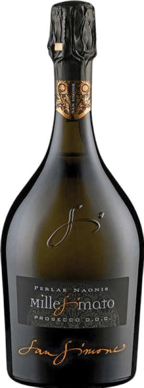 16,95 € Envoi gratuit | Vin Mousseux Blanc Gino Brisotto Brut Millesimato D.O.C. Prosecco Frioul-Vénétie Julienne Italie Glera Bouteille 75 cl