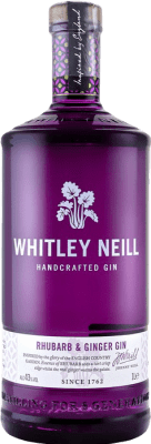 31,95 € Spedizione Gratuita | Genever Gin Whitley Neill Regno Unito 1 L Ginger — Zenzero, Rhubarb — Rabarbaro