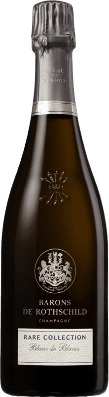 679,95 € 送料無料 | 白スパークリングワイン Barons de Rothschild Blanc de Blancs Rare Collection A.O.C. Champagne シャンパン フランス マグナムボトル 1,5 L