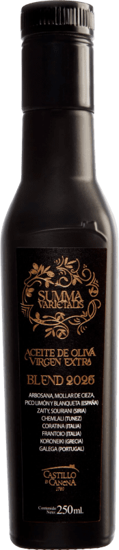 14,95 € Kostenloser Versand | Olivenöl Castillo de Canena Summa Varietalis Blend, E-NOL Extra Nativ Andalusien Spanien Kleine Flasche 25 cl