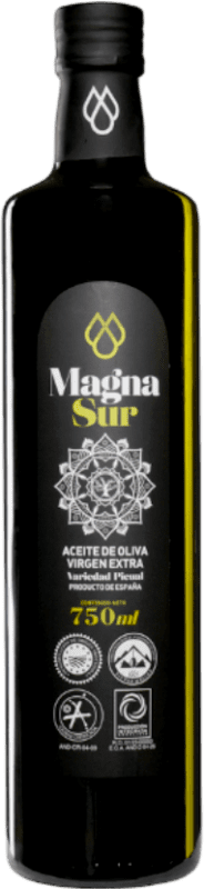 6,95 € Envío gratis | Aceite de Oliva Magnasur Dórica, AOVE Virgen Extra Jaén España Picual 75 cl Vidrio
