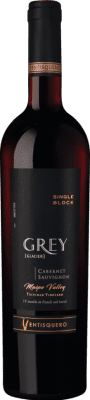 28,95 € Kostenloser Versand | Rotwein Viña Ventisquero Grey Große Reserve — Lange Reifung I.G. Valle del Maipo Maipotal Chile Cabernet Sauvignon 75 cl