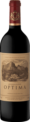 31,95 € 免费送货 | 红葡萄酒 Anthonij Rupert Optima W.O. Western Cape Franschhoek 南非 Merlot — 梅洛, Cabernet Sauvignon — 赤霞珠, Sangiovese — 桑娇维塞, Cabernet Franc — 品丽珠, Cinsault — 珍梭 75 cl
