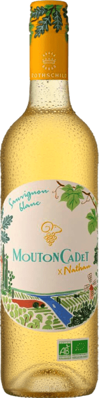 16,95 € Envoi gratuit | Vin Blanc Philippe de Rothschild Mouton Cadet Nathan A.O.C. Bordeaux Bordeaux France Sémillon, Sauvignon 75 cl