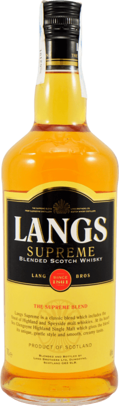 14,95 € Kostenloser Versand | Blended Whisky Langs Supreme Großbritannien 70 cl