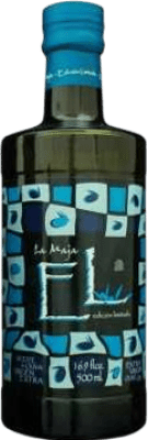 8,95 € Kostenloser Versand | Olivenöl La Maja El Tosca Limitierte Edition, E-NOL Extra Nativ D.O. Navarra Navarra Spanien Medium-Flasche 50 cl Glas