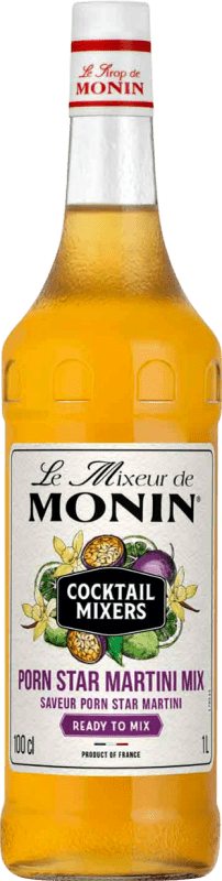 17,95 € Spedizione Gratuita | Sciroppo per Cocktail Monin Le Mixeur Pornstar Francia 1 L PET Dry Martini — Martini Secco, Passion Fruit — Frutto della Passione Senza Alcol