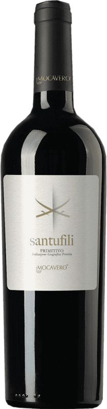 65,95 € 送料無料 | 赤ワイン Mocavero Santufili I.G.T. Salento イタリア Primitivo — プリミティーヴォ マグナムボトル 1,5 L