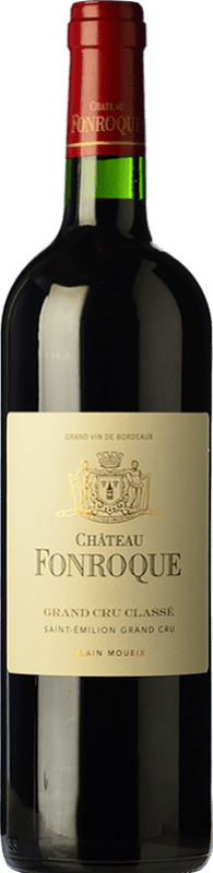 132,95 € Envio grátis | Vinho Tinto Château Fonroque Grand Cru Crianza A.O.C. Saint-Émilion Bordeaux França Merlot, Cabernet Franc Eco — Biológico Garrafa Magnum 1,5 L