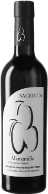 28,95 € Free Shipping | Fortified Wine Sacristía AB D.O. Manzanilla-Sanlúcar de Barrameda Sanlucar de Barrameda Spain Medium Bottle 50 cl