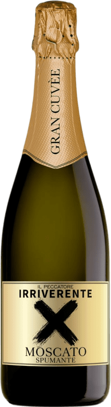 7,95 € Spedizione Gratuita | Spumante Bianco Il Peccatore Irriverente Italia Moscato 75 cl