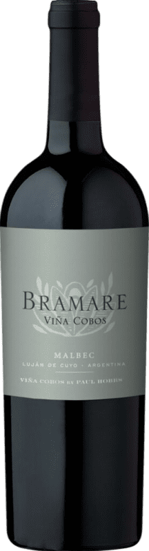 53,95 € Free Shipping | Red Wine Viña Cobos Bramare D.O.C. Luján de Cuyo Argentina Malbec 75 cl